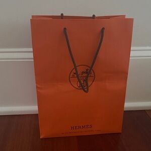 Orange Shopping Bag